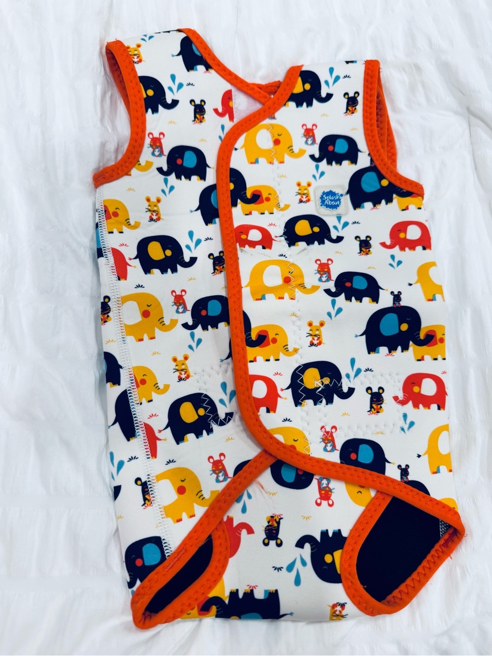 SPLASH ABOUT Elephant Print Baby Swim Wetsuit For Swimming SPF50